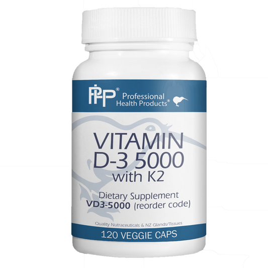 Vitamin D3 5000 with K2 120 vegcaps