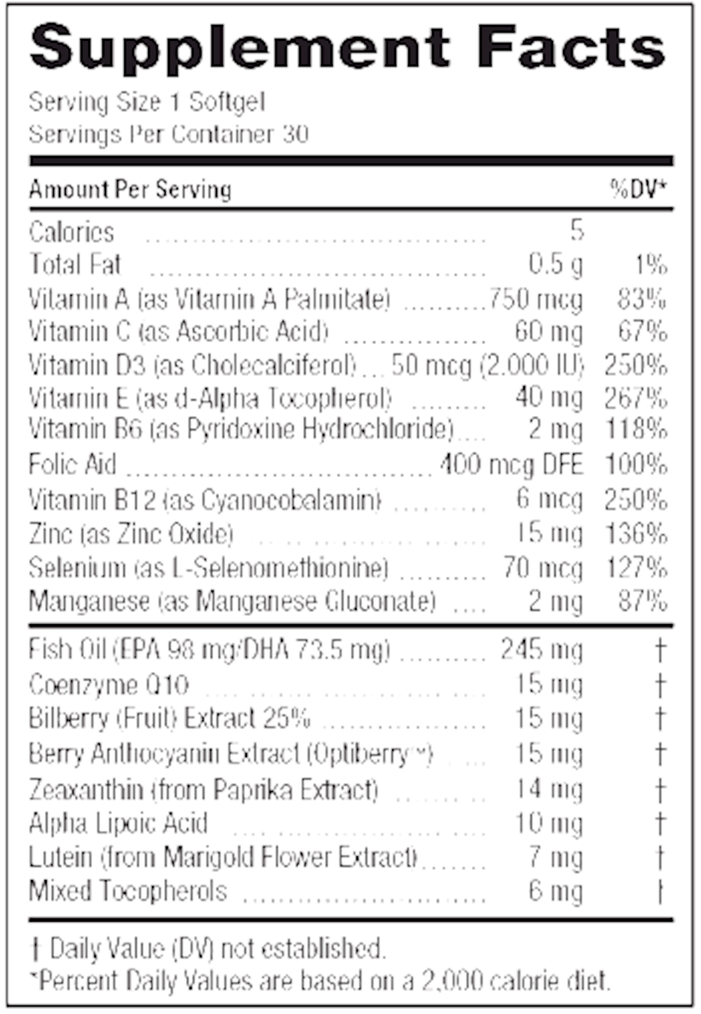 Screen Shield Pro 30 softgels