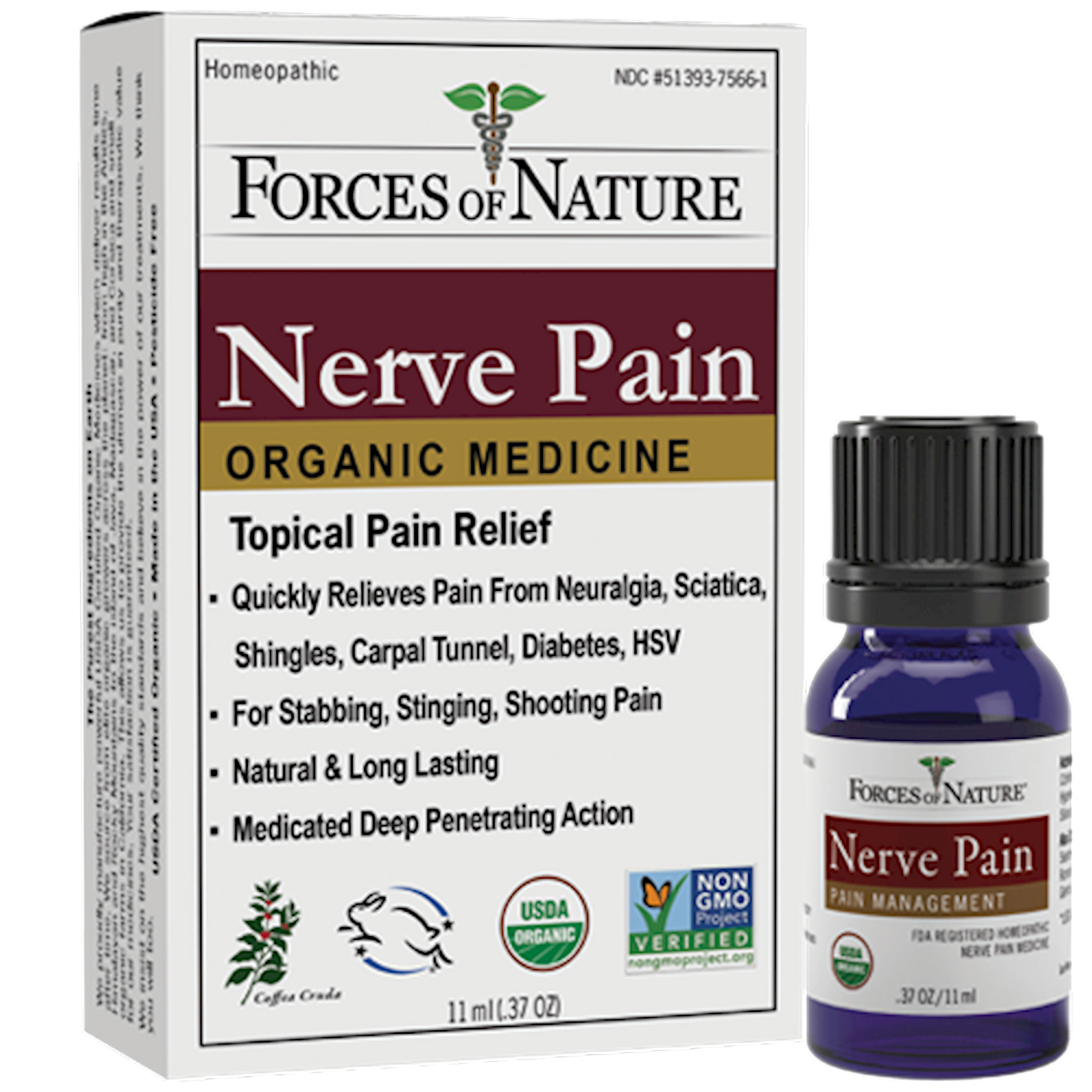 Nerve Pain Organic .37 ounce