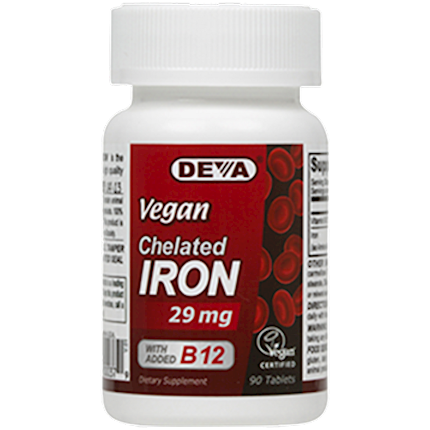 Vegan Chelated Iron 29 mg 90 tabs