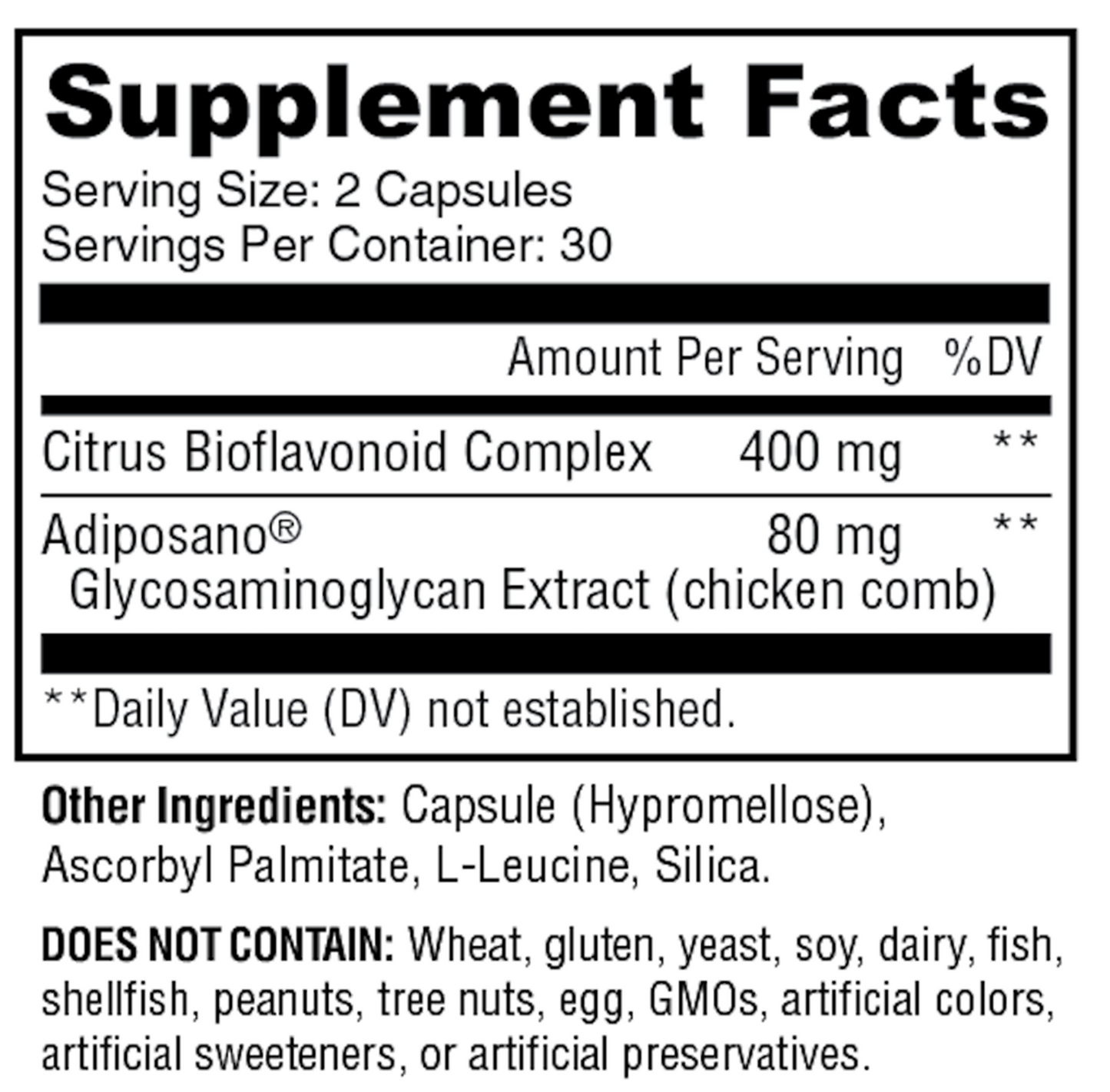 Metabolic Support caps 60ct