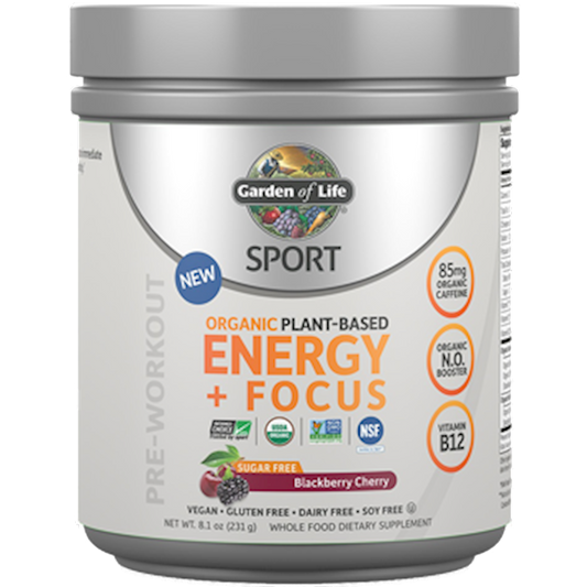 Sport Org PreWorkout E+F SF BBChrry 231g