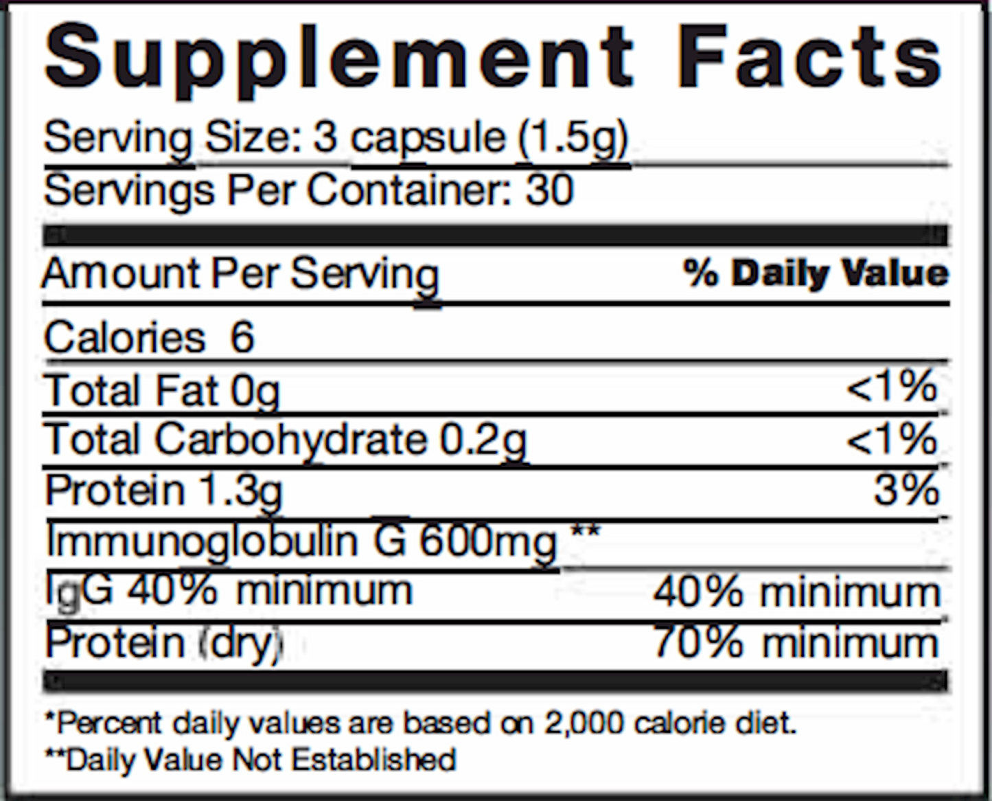 Colostrum 70/40 500 mg 90 caps