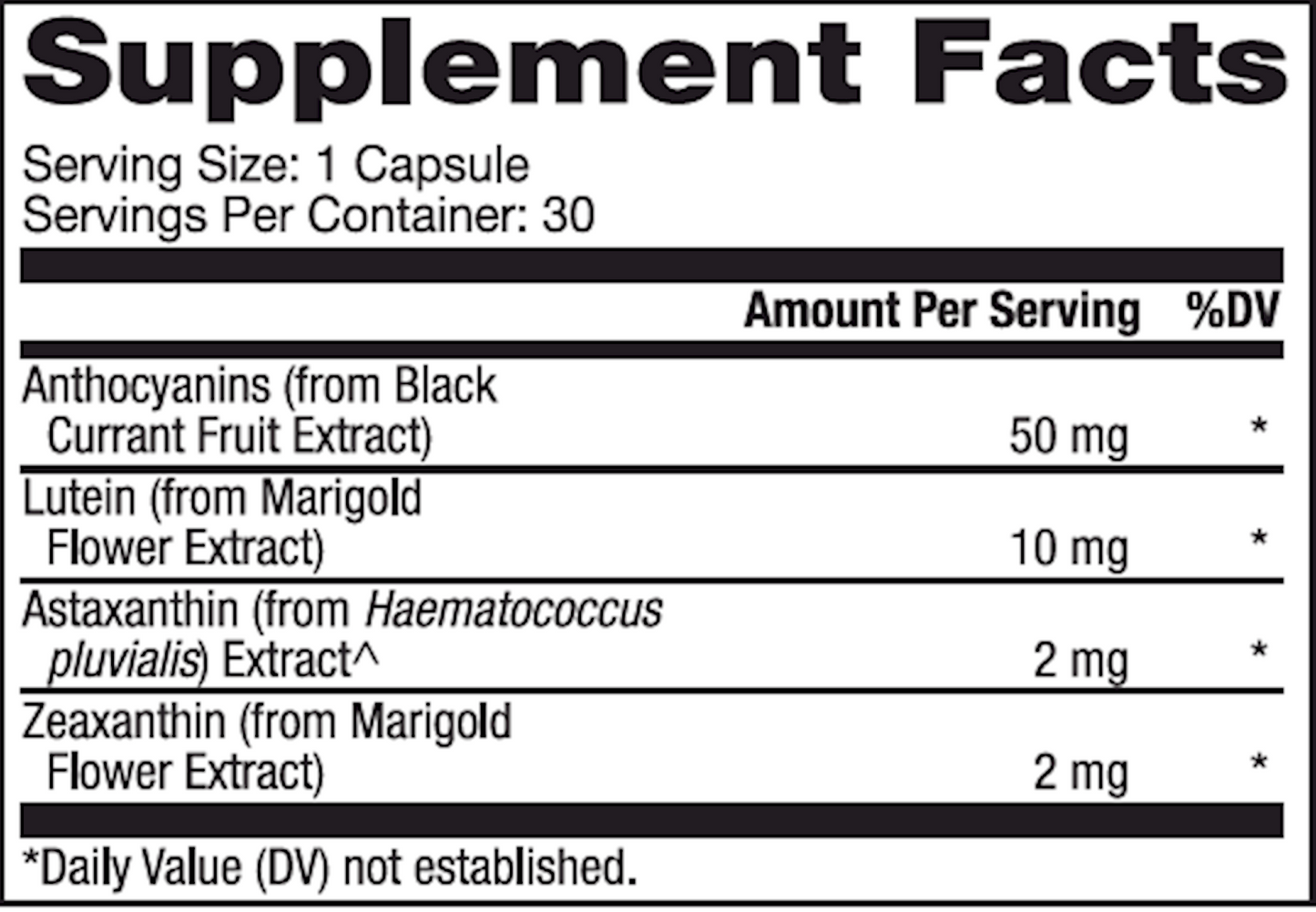 Eye Support 30 caps