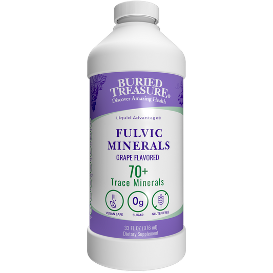 Fulvic Minerals Grape 33 fl oz