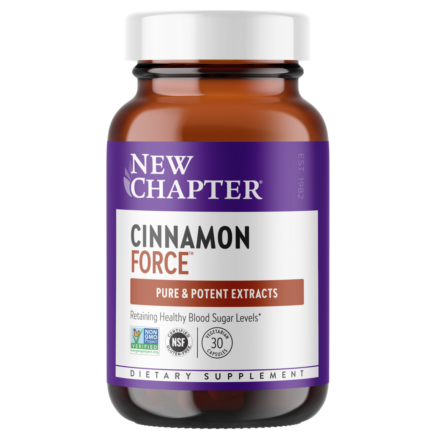 Cinnamon Force 30 liquid vegcaps