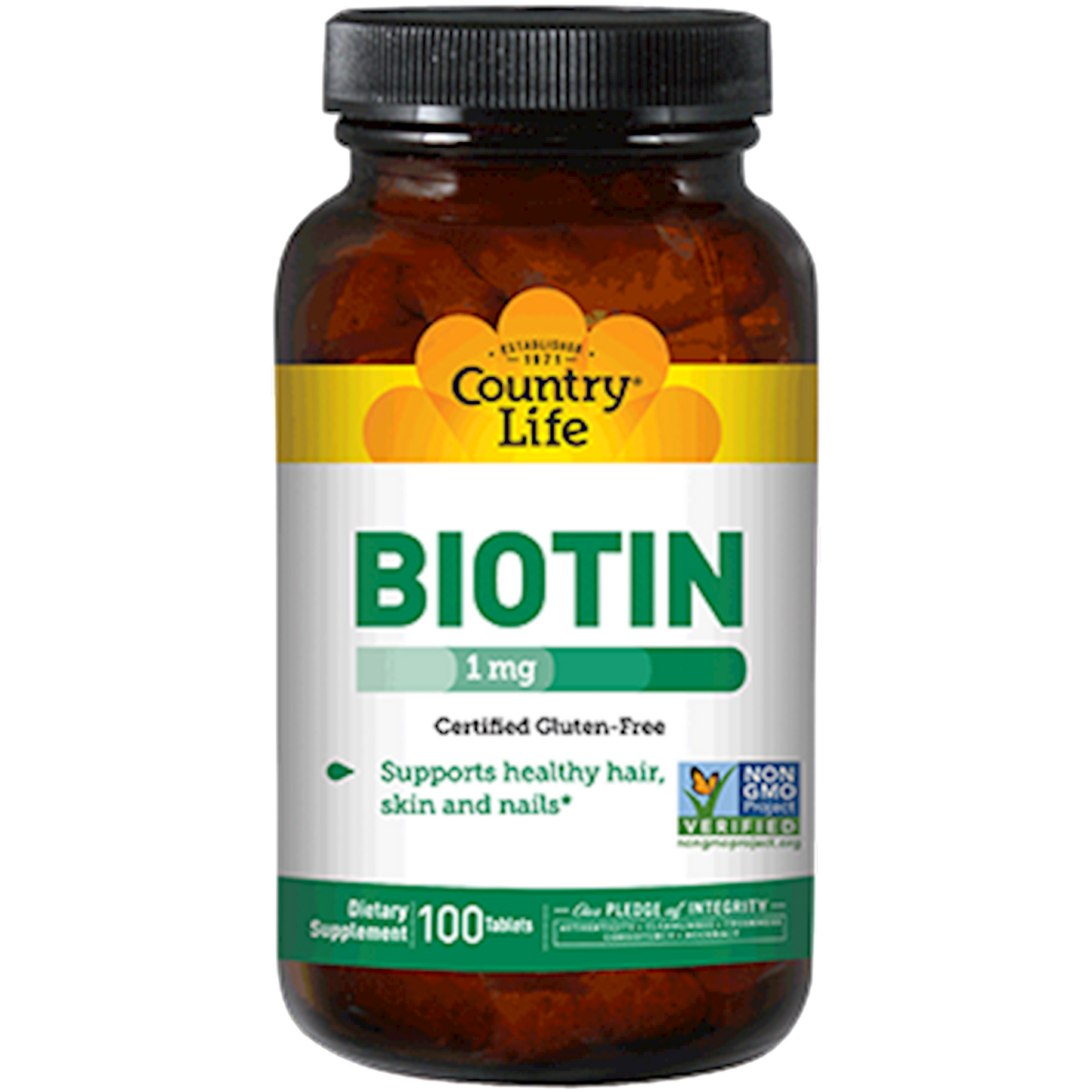 Biotin 1000 mcg 100 tabs